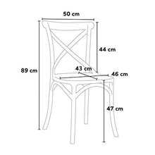 vandi Set 4 Sedie da Giardino in Polipropilene Pompei Tortora