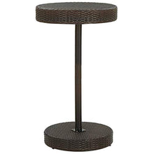 vidaXL Tavolo da Giardino Marrone 75,5x106 cm in Polyrattan