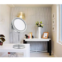 YYSYN Specchio per Illuminazione A Specchio in Metallo con Ingrandimento 10x