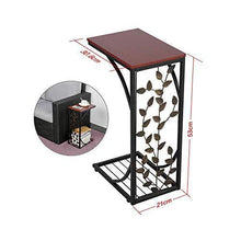 Yaheetech Tavolino Lato da Divano Tavolino Basso da Salotto Moderno Tavolino da Caffè Comodino Camera da Letto Porta Oggetti - Arredi Casa