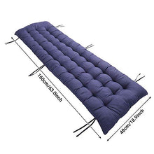 HIGHKAS Cuscini per lettini Prendisole, Cuscini per sedie Sdraio Antiscivolo con Schienale Alto Cuscini per sedili da Giardino Patio Cuscini per sedie Spessi Cuscini per panche Relax per Viaggi vaca