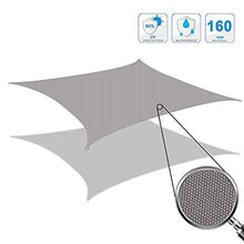 Tenda A Vela Triangolare 3x3x3m , Tenda da Sole per Terrazza Giardino, Tenda da Sole per Esterni Impermeabile, con Corda，Rosso