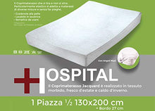 Coprimaterasso Elasticizzato In Spugna Jacquard Con Maxi Angoli Modello Elegance (Una piazza e mezza)