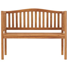 FAMIROSA Panchina da Giardino 120 cm in Legno Massello di Teak