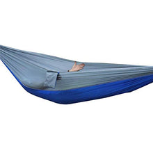 HO-TBO Amaca2 Pezzi Aggiornati 270x140 Cm 210 T Nylon Doppia Amaca Portatile Altalena Letto Carico Massimo 250 KgPortatile E Durevole