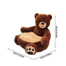 luning Baby Sofa Bear Support Seat Sedia con Personaggio in Peluche per Bambini per Bambini e Ragazzi admired