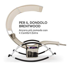 blumfeldt Brentwood - Borsa, Accessori per Sedia a Dondolo Brentwood, Comfort Extra, Materiale: 70% PVC, 30% Poliestere, 2 Chiusure a Click
