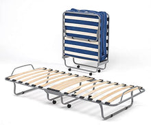 Talamo Italia branda ortopedica pieghevole, con materasso 80 x 190, Made In Italy