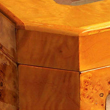 XUSHEN-HU Doppio Pallet Cassetto Humidor Giallo Mass Cigar