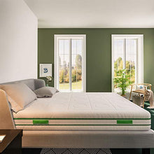 Baldiflex Emporio Materasso Piazza e Mezza Molle Insacchettate e Memory, Green Spring 800 Molle + 3 cm Memory, 7 Zone Differenziate, 100 Notti di Prova 120x190 cm