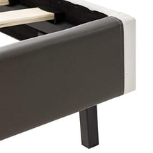 SKM Giroletto Grigio e Bianco in Similpelle 90x200 cm (18.4kg)