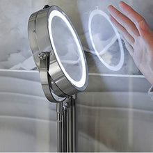 Mirror Specchio Bagno, Specchio WC, Specchio LED, Specchio cosmetico, Specchio telescopico, Specchio cosmetico bifacciale ad Alta Definizione, Specchio a Parete