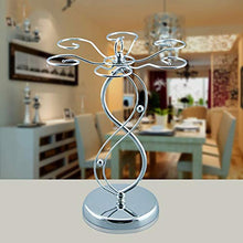 FAGavin Supporto for Bicchiere da Vino in Ferro Calice Staffa for Vino Decorazione da Parete Infinity Symbol Ornament