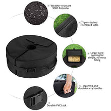 Sarazong Base per Ombrellone, Staccabile, Portatile Resistente alle Intemperie, Rotondo, Riempibile, Portaombrelli da Esterno per Giardino Esterno