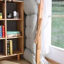 LLSS Recliner Sedia a Sdraio in Legno massello per Il Tempo Libero all'aperto Sedia a Sdraio per Balcone Sedia da Giardino Sedia a gravità Zero Sedia a Sdraio per Esterni Sedi