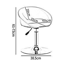 WSDSX Sedia da Ufficio Sedia da Bar, Reception da Bar Sedia Girevole per Sollevamento e Schienale Girevole Sedia da Bar Sgabello da Bar Portatile per Uso Domestico Sedia Girevole (Colore: Viola, d