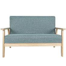 Estink - Divano a 2 posti, in tessuto, divano a 2 posti, per camera da letto, soggiorno, ufficio, giardino, cortile, 61 x 113,6 x 73,5 cm