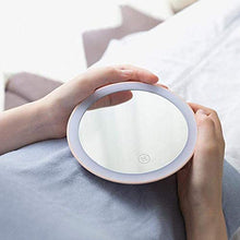 Specchio Trucco Makeup Mirror LED con Luce Desktop Creativo Magnetic Wall Hanging Portatile Fill Luce dello Specchio di Bellezza Specchio da Toilette di Ricarica USB ZSMFCD