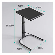 SXGKY Moda Semplice Computer Notebook della Base dello Scrittorio di Apprendimento con delle Famiglie di Sollevamento Pieghevole Mobile Comodino Divano Laptop Table Ping Scrivania Portatile FF