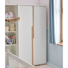 Armadio 2 ante Pinio Snap - Bianco e legno