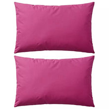 SKM Cuscini da Esterno 2 pz 60x40 cm Rosa