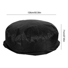 Copritavolo in nylon Oxford Coprisedile nero per sedie
