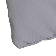 EBTOOLS Cuscino per Altalena, Cuscino per Dondolo Giardino con Schienale, 150 x 98 cm, Grigio