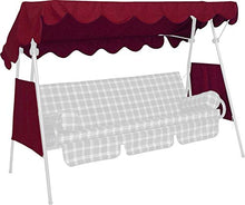 Angerer Tetto per dondolo (copertina) 200 x 120 cm, qualità Swingtex, colore verde