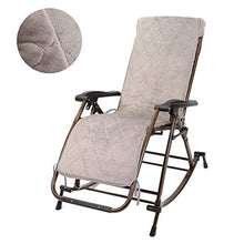 Sedia a dondolo da giardino pieghevole reclinabile per esterni, regolabile, sedia a dondolo a gravità zero (colore: M)