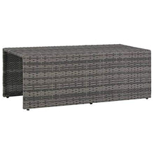vidaXL Set Divani da Giardino 6 pz con Cuscini Polyrattan Grigio Sofa Esterni