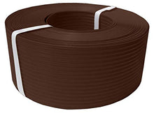 Thermoplast® - Set di 6 strisce protettive per recinzioni, 9,5 cm x 52 m, marrone, 19 cm x 20 pezzi