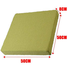 Yierma - 2 cuscini per sedia da giardino in rattan, accessori per mobili da giardino (verde)
