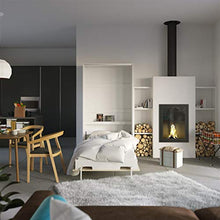 SMARTBett Letto a Scomparsa Basic Letto Ribaltabile Letto a Muro (90x200 Verticale, Bianco/Rovere Sonoma Parte Frontale)