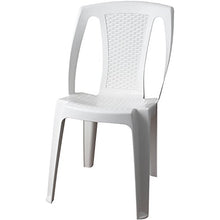 Sedia da giardino sedia da giardino PROCIDA plastica bianco balcone mobili in rattan terrazze mobili
