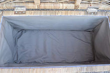 Sechome BM02 Baule cassapanca portaoggetti in Rattan Naturale (Small)