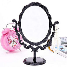 Specchio Black Butterfly Rotatibile Desktop Desktop Gothic Rose Stand Compact Makeup Piccola Dimensione di Alta qualità