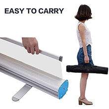 WAWB 80 CM X 200 CM Pop Up Pull Up Roller Banner Trasparente/Trasparente PVC Mobile Protezione da Starnuto Scudo Scudo Portatile Barriera Schermo Protettivo Divisore in Plastica