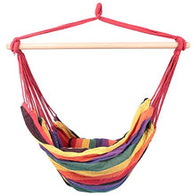 HelloCreate - Cuscino per sedia da esterni, in tela con cuscino per campeggio, giardino, balcone