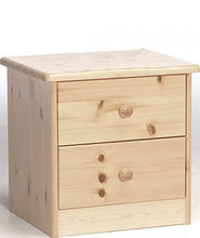 Erst-Holz Solido Comodino in Pino con 2 cassetti 90.20-K02-Ela