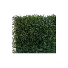 JET7GARDEN - Set di 6 rotoli di siepe artificiali, 1,5 x 3 m, colore: Verde thuya