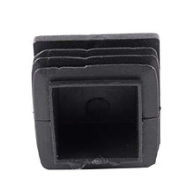 Tamkyo Plastic Inserti per Tubi Quadrati Inserti di Chiusura 30mm X 30mm 30 Pezzi Neri