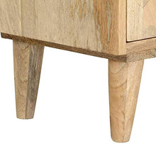 Governo del cassetto di archiviazione Mobile con cassetti Comodino for Soggiorno Camera da Letto 75x35x75 cm Solid Mango Legno Hyococ