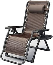 Schienale regolabile Pieghevole Sede Lettino Portatile con Tavolo Laterale Sdraio Per Giardini Rattan sedia Outdoor Patio