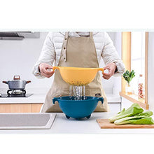 Omenluck, lavabo a doppio strato, per cucina, verdure, frutta, lavabo, plastica