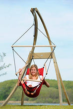 Amazonas Hammock AZ-2030520 Swinger Poltrona Sospesa Red, Rosso, 77x107x135 cm