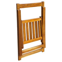 vidaXL 2X Set Sedie Pieghevoli in Legno di Acacia Seggiole da Giardino Esterni