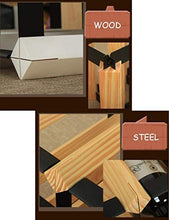 LHQ-HQ Vino Vino Rack Vino cremagliera freestanding in Legno e Metallo