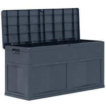 E E-NICES Baule da Giardino 320 L Nero