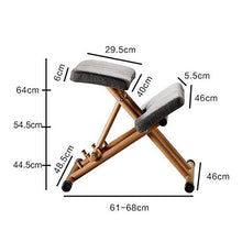 CFJJOAT Sedia in Ginocchio Sedia ergonomica Sedia per Computer Aiuta a ridurre Il Dolore Lombare ? Sedie in Ginocchio con Spugna Alta Elastica Sedie da Ufficio ? Migliora Postur