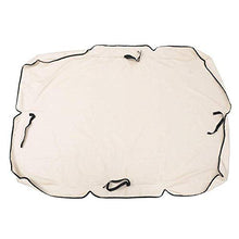 Wimark, copertura di ricambio per altalena da giardino, veranda, patio, altalena, copertura di ricambio per altalena (per altalena a 2 e 3 posti), beige